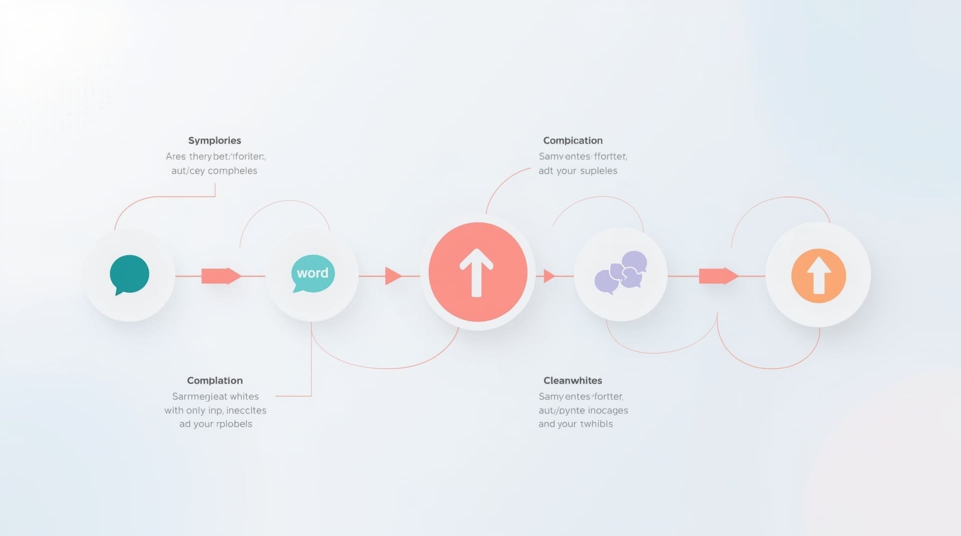 infographic showing speech and language developmental milestone progression in toddlers