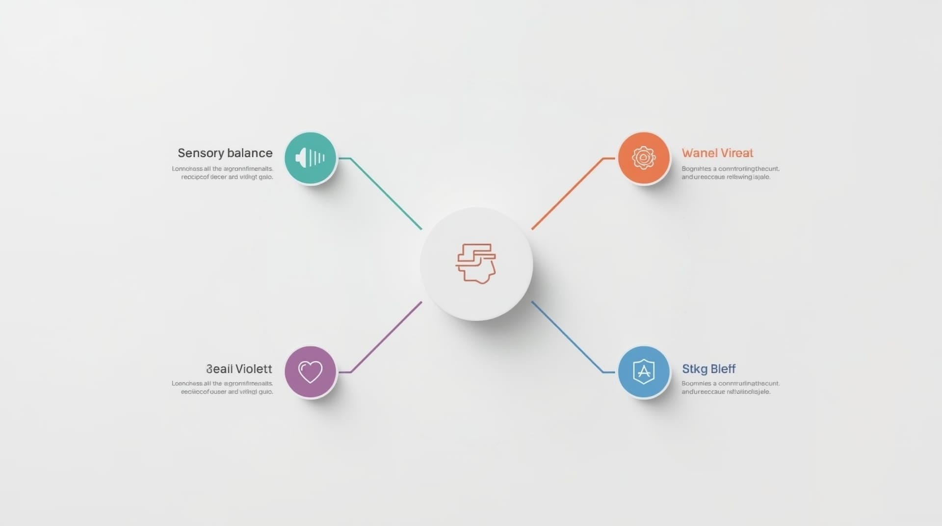 Infographic showing four key functions of stimming in autistic individuals