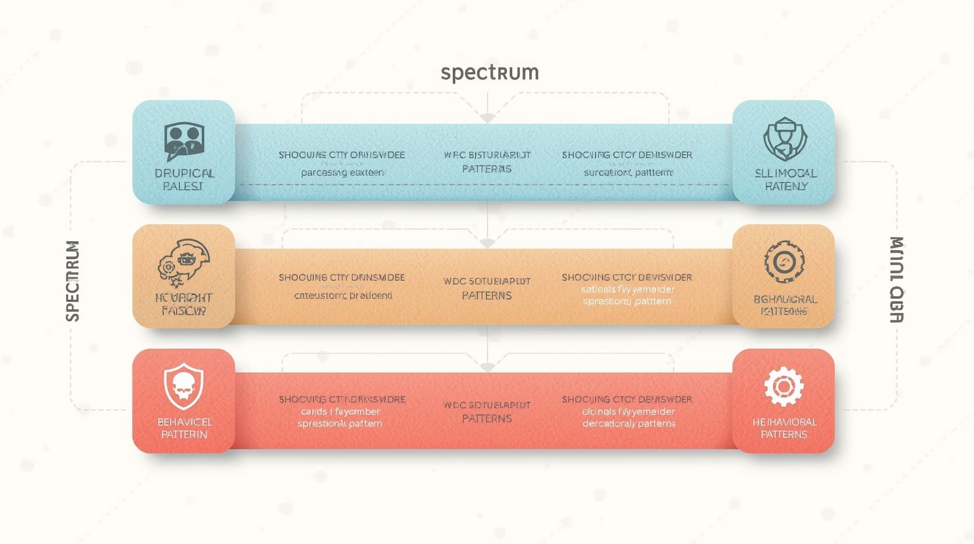 Infographic showing DSM-5 autism spectrum three support levels comparison framework